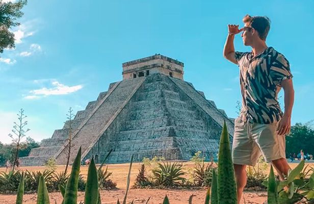 Tour Chichen Itza Plus Majestic Mayan City & Cenote from Cancun