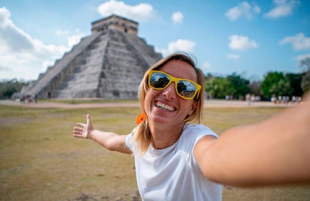Chichen Itza, Ik Kil & Hubiku Cenotes from Playa del Carmen