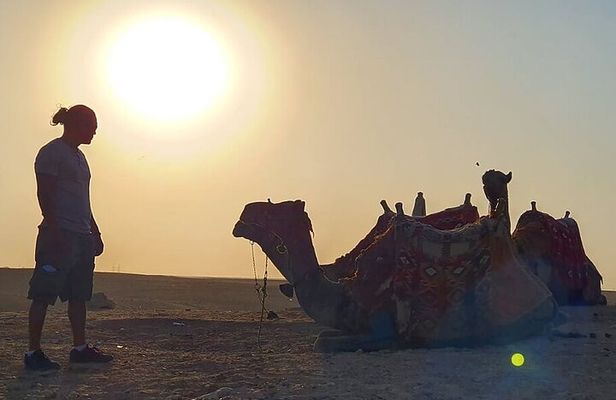 Half-day Trip to Pyramids and the Sphinx with Camel ride