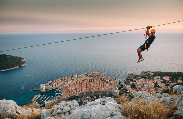 Sunset Zipline Dubrovnik Experience