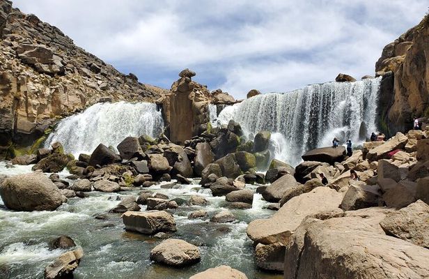 Pillones Waterfalls and Imata Stone Forest