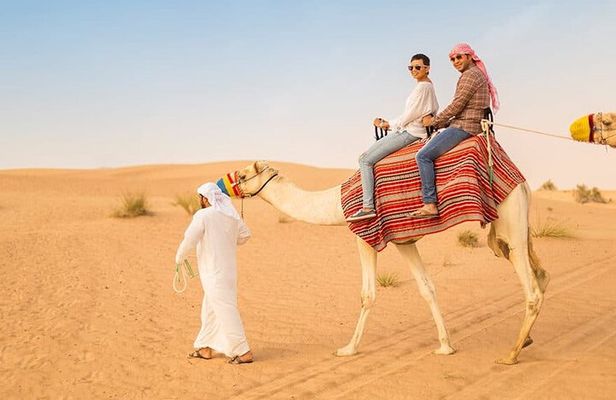Dubai Desert Safari: Quad Bike, Camel Ride and BBQ Dinner