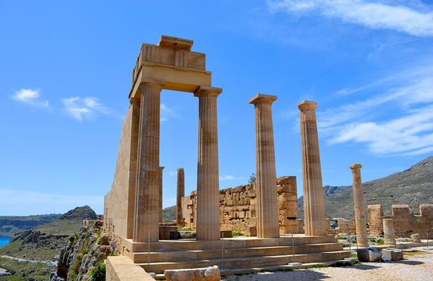 Lindos Half-Day Sightseeing Tour from South Rhodes