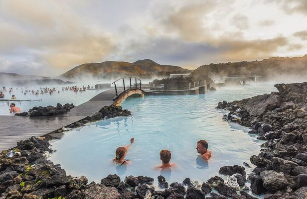 Golden Circle and Kerid Minibus Tour with Blue Lagoon Transfers