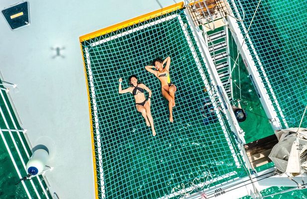 Aruba Afternoon Snorkel Sail aboard Palm Pleasure Catamaran