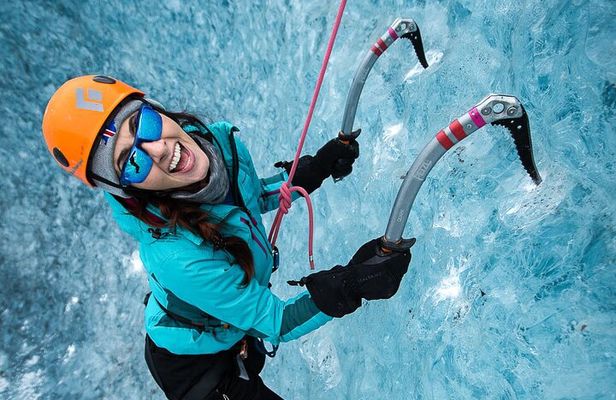 Winter Ice Cave + Climbing Private Photoshoot - 20 Shot Package