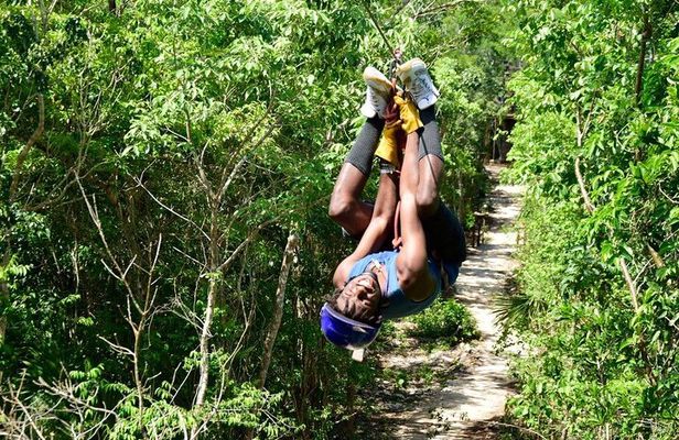 Activities Atv (single) Zipline and Cenote From Playa del Carmen