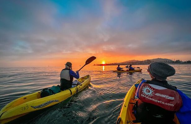 Sunset Kayak Tour in Santa Barbara Harbor (2 Hours)
