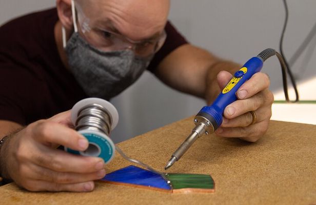Stained Glass Class - Hidden Santa Fe Gem