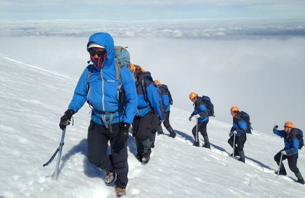 Full Day Mountaineering to Villarrica Volcano from Pucón