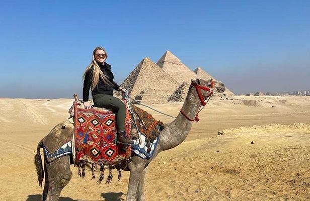VIP Giza Pyramids,Sphinx, Camel ride, lunch & inside 3rd pyramid