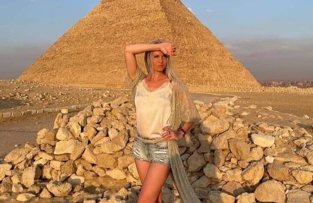 Pyramids of giza ,Sphinx,riding camel and driving a quad bick ATV. 