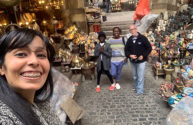 Egyptian museum , hanging church and khan el khili market tour