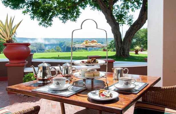  Victoria Falls Guided Tour with High Tea
