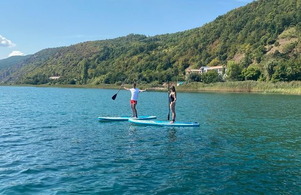 Stand-Up-Paddle Tour on Lake Ohrid