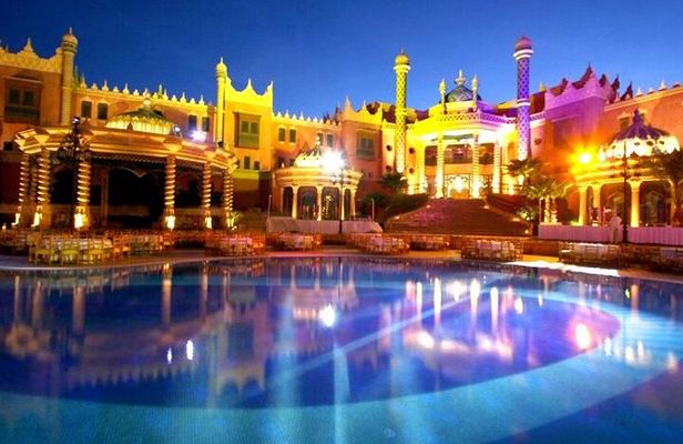 Moroccan Dinner Show Fantasia Chez Ali in Marrakech.
