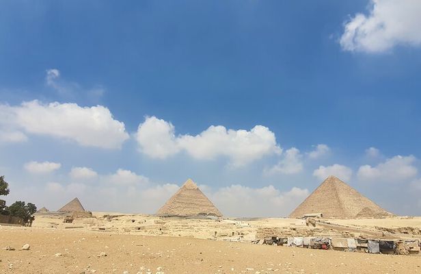 Pyramids of Giza with camel ride, Sakkara,ATV ride at sunset with lunch