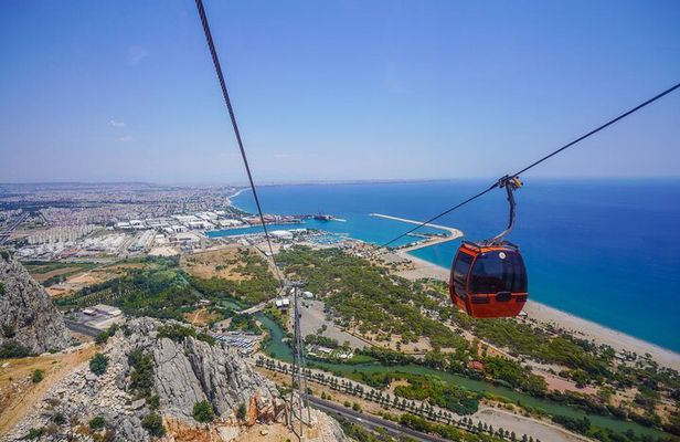 City of Side: Antalya City Tour w/Boat Trip, Old Town & Waterfall