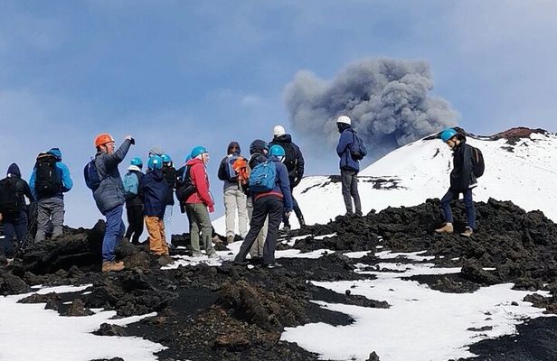 Exclusive Etna excursion to 3000 meters with cable car plus guide.