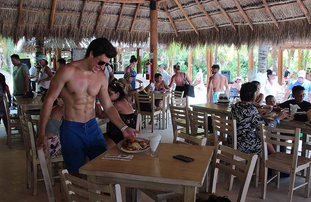 Only Adults Catamaran, Party Isla Mujeres! Departures from Cancun