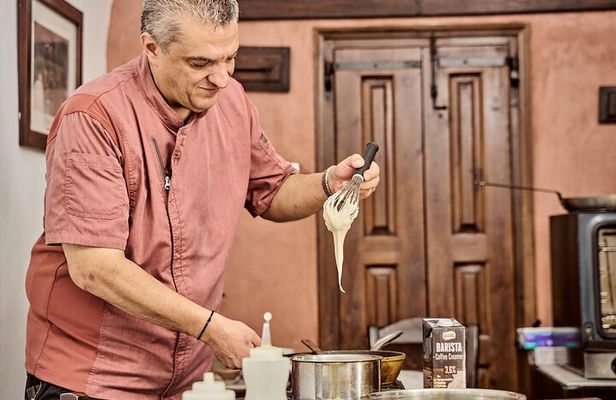 Award-Winning Santorini Cooking Class with Greek Chef