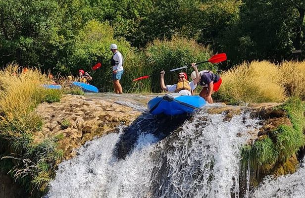 Canoe safari adventures at Zrmanja river day tour