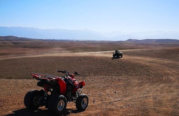 Marrakech 2 HOURS Quad Bike in agafay desert Half day Tours