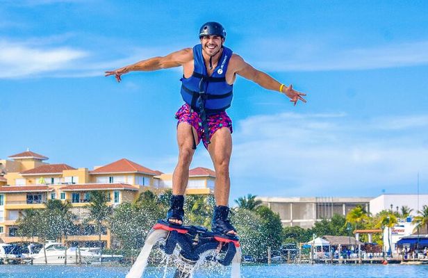 Extreme Flyboard activity in Cancun. Live the adrenaline with us!