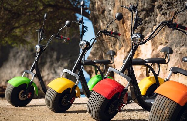 Adventurous eScooter Tour Activities in Curacao