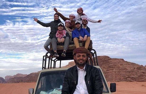 Wadi Rum Half-Day 4x4 and Camel Tour