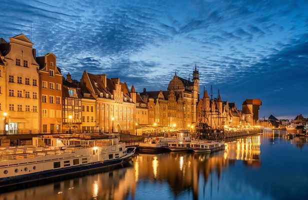 Gdansk by night - walking tour
