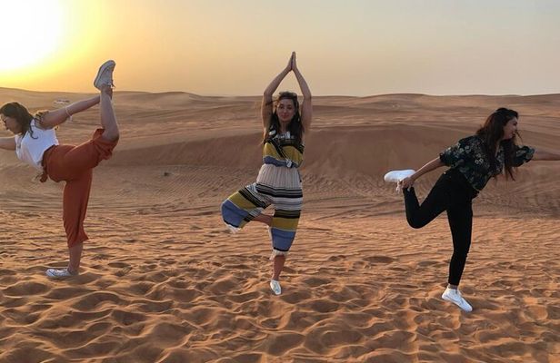 Dubai Desert Safari 4x4 Dune Bashing with Camel Riding