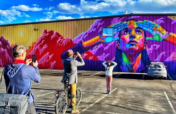 Wall to Wall Boulder eBike Mural Tour