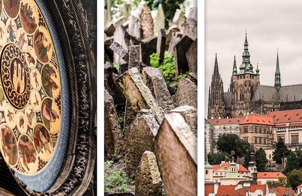 Prague TOP 3 TICKETS Prague Castle Astronomical Clock Jewish Town