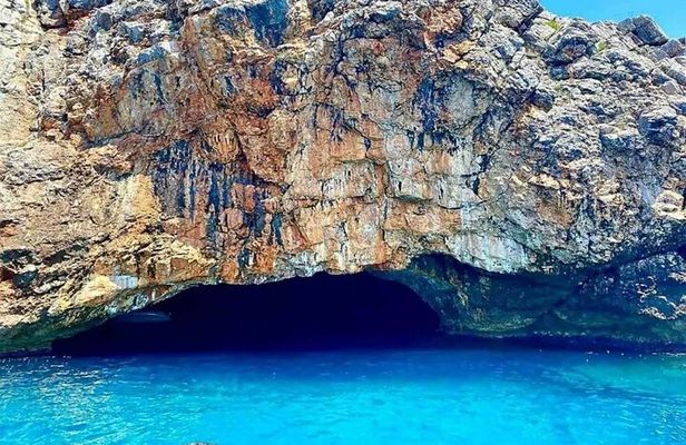 From Kotor: Blue Cave and Bay of Kotor Boat Tour (Small Groups)