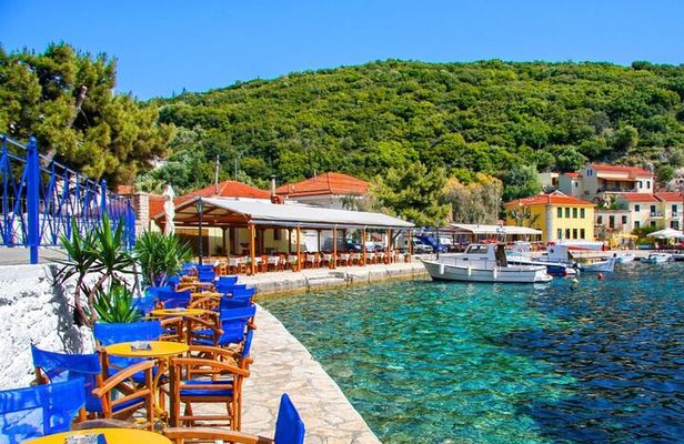 Ithaca Cruise to Vathy & Gidaki beach with swim stops