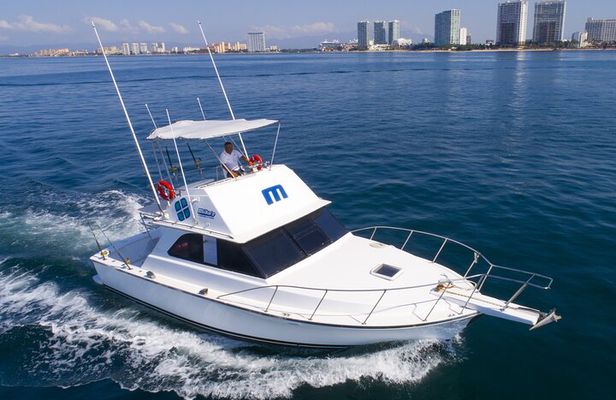 Bertram 38' Convertible Boat in Puerto & Nuevo Vallarta