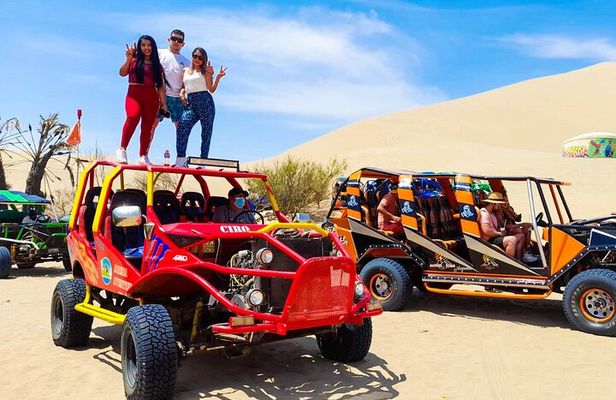 Paracas y Huacachina desde LIMA , Islas Ballestas y sandboarding
