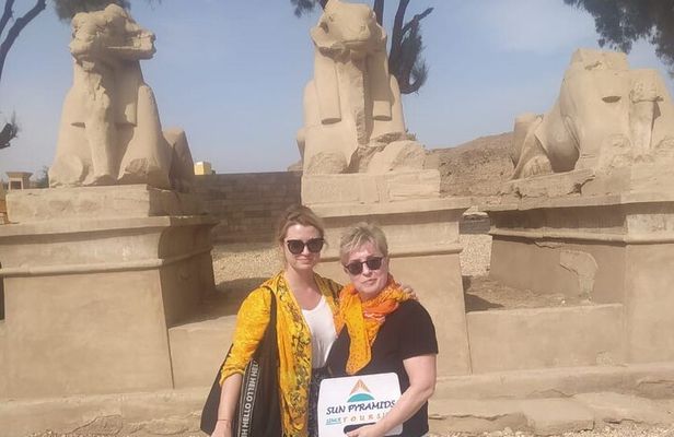 Tour of the East Bank in Luxor in Egypt