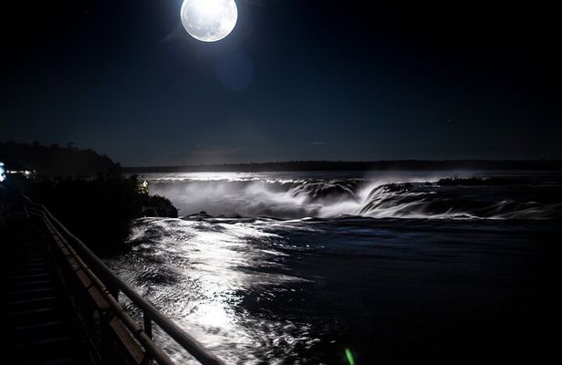 Iguazu Falls FullMoon Trekking under the Moonlight 