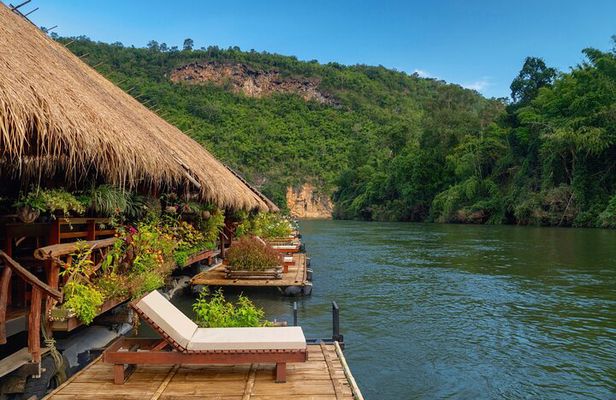 Two-days River Kwai Jungle Rafts Discovery Tour