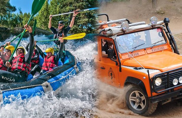 Rafting & Jeep Safari Adventure from Belek