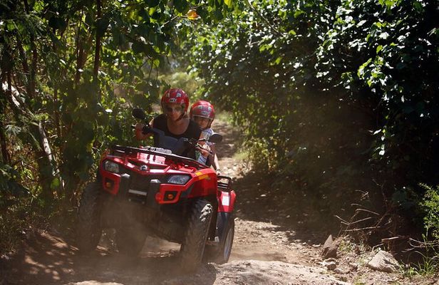 Guided Tour of Bora Bora by Quad