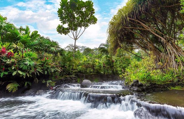 Pure Trek Canyoning, Volcano Hike and Hot Springs in La Fortuna