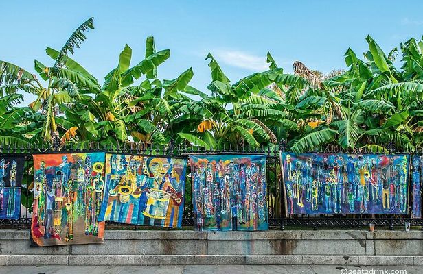 Private Art and Street Art Tour of New Orleans with Lunch