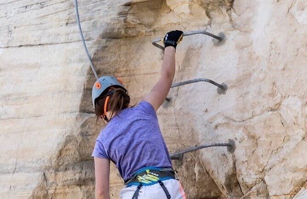 East Zion Elk Heart Cliffs Via Ferrata and Rappelling (3Hr)