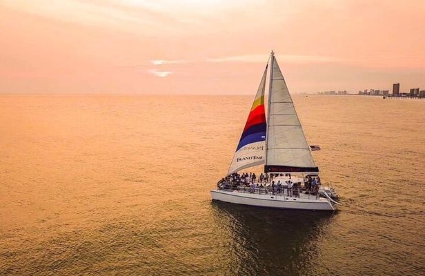Sunset & Dolphin Catamaran Cruise with Island Time