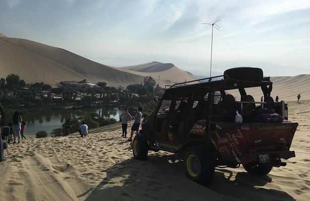 Dune Buggy and Sandboarding at Huacachina from Ica