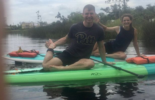 Private Floating Yoga with Coach in Panama City Florida