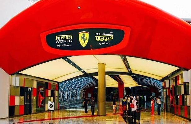 Ferrari World Abudhabi Ticket with Sharing Transfer